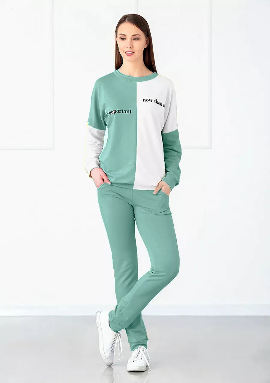 Zaļas sieviešu sporta bikses Rubi