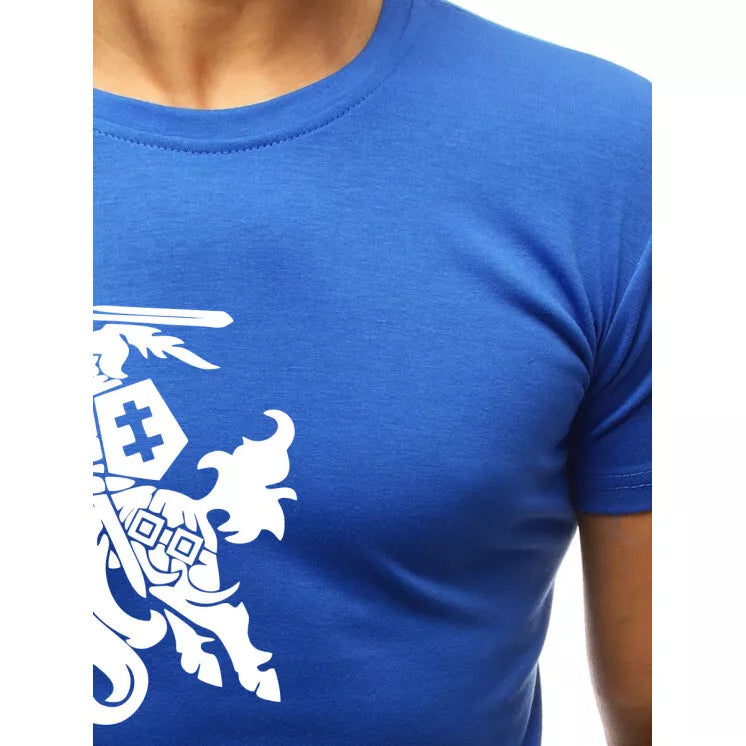 Gaiši zils vīriešu T-krekls VYTIS