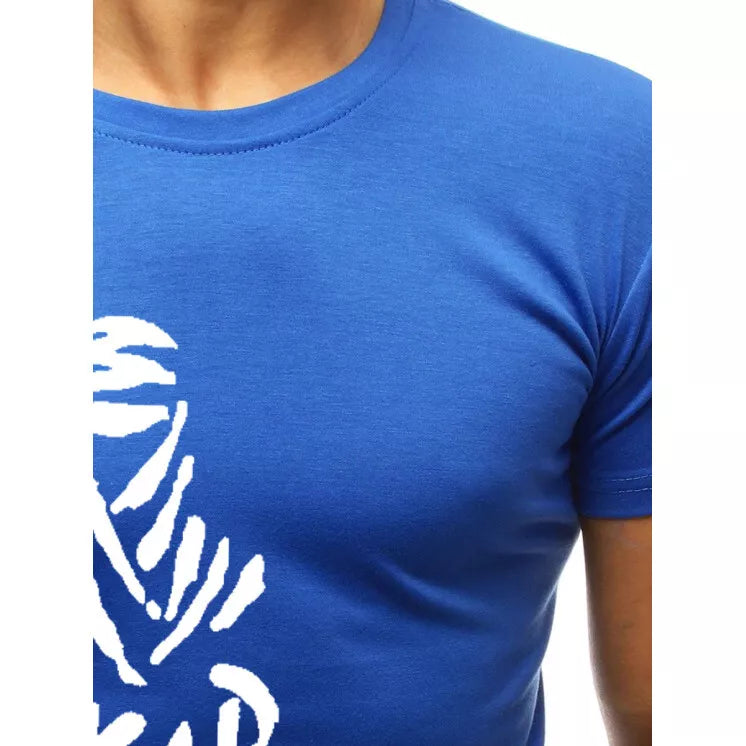 Gaiši zils vīriešu T-krekls Dakar