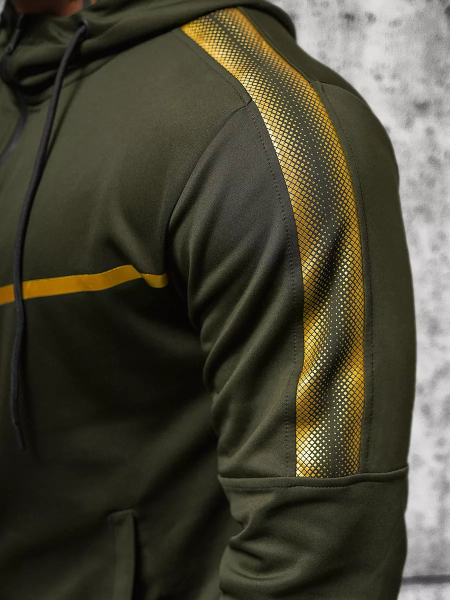 Zaļš vīriešu sporta komplekts Ronex