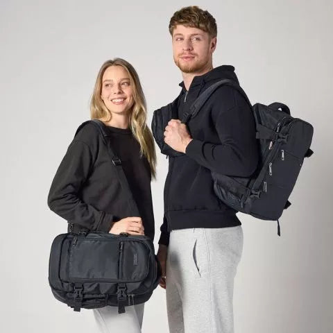 Melna Explore ceļojumu mugursoma