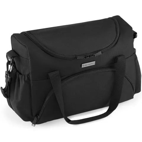 Melna bērnu ratiņu soma