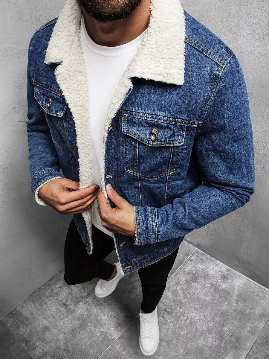 Zila džinsa jaka Besok