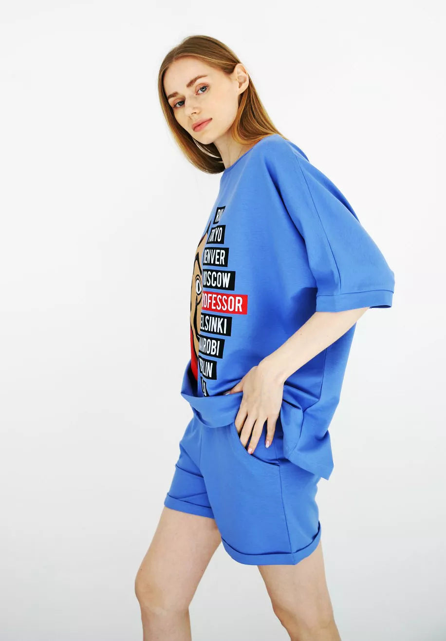 Zils sieviešu komplekts Vendetta