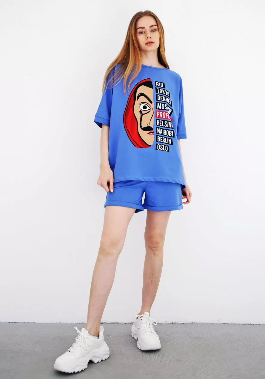 Zils sieviešu komplekts Vendetta