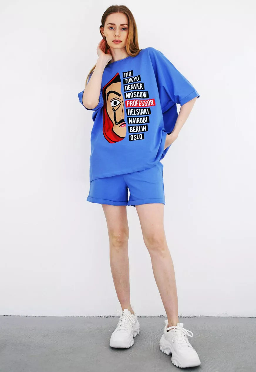 Zils sieviešu komplekts Vendetta