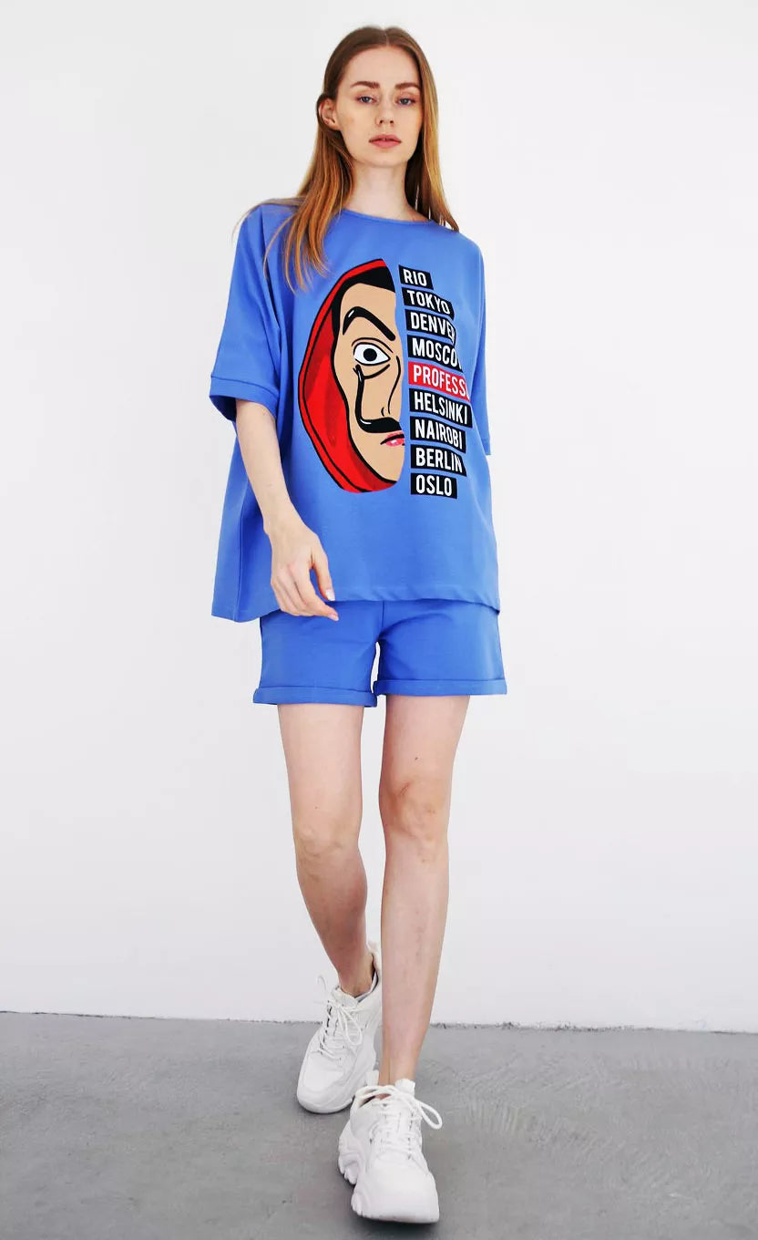 Zils sieviešu komplekts Vendetta