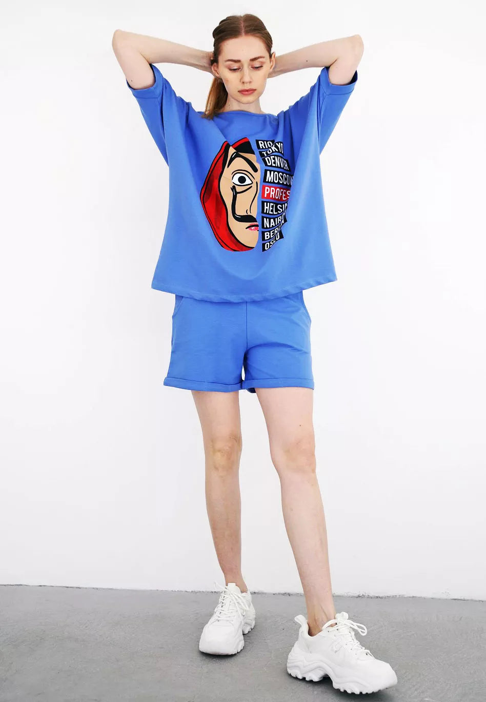 Zils sieviešu komplekts Vendetta