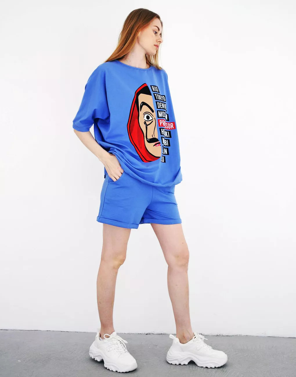 Zils sieviešu komplekts Vendetta