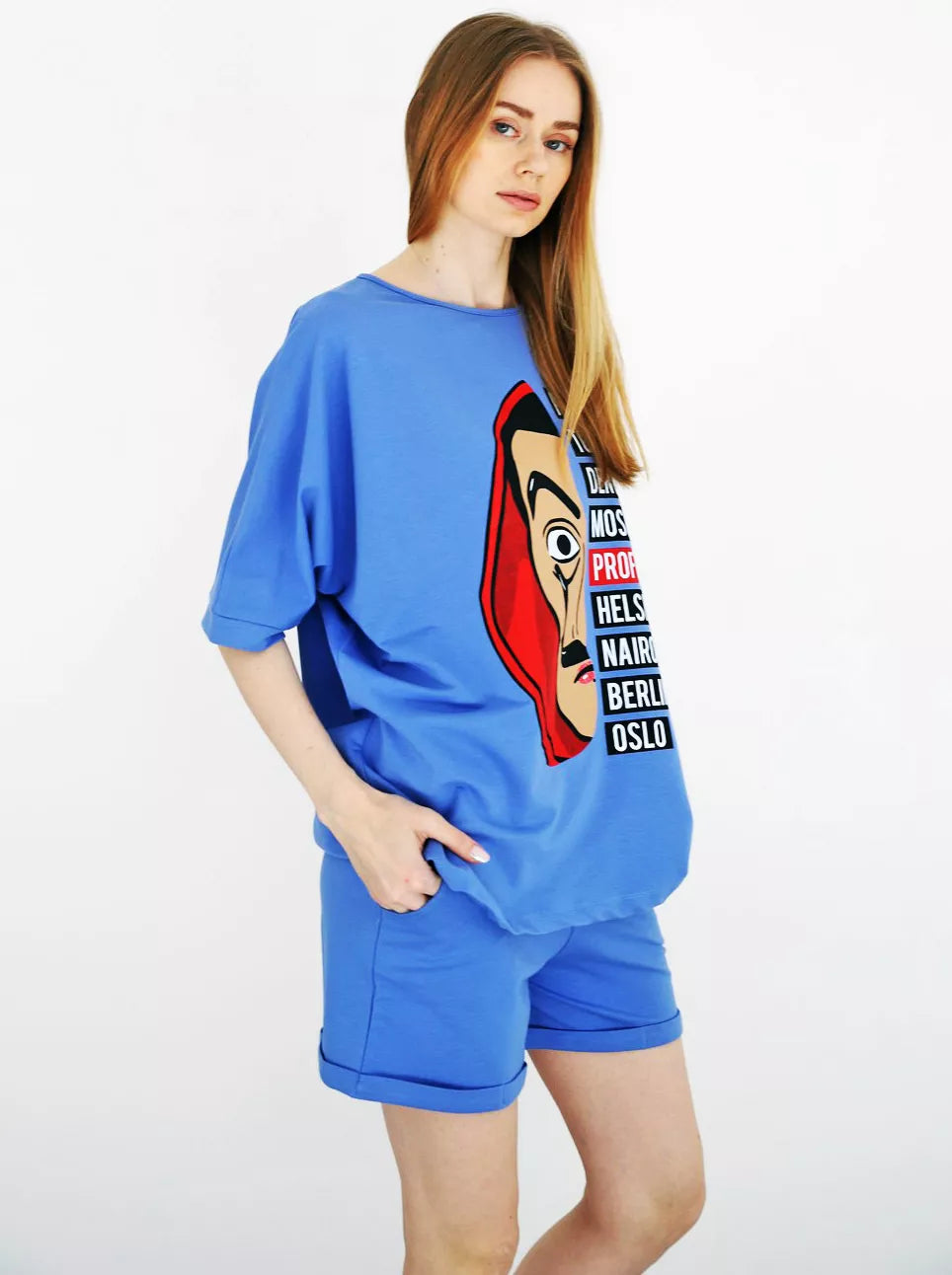 Zils sieviešu komplekts Vendetta