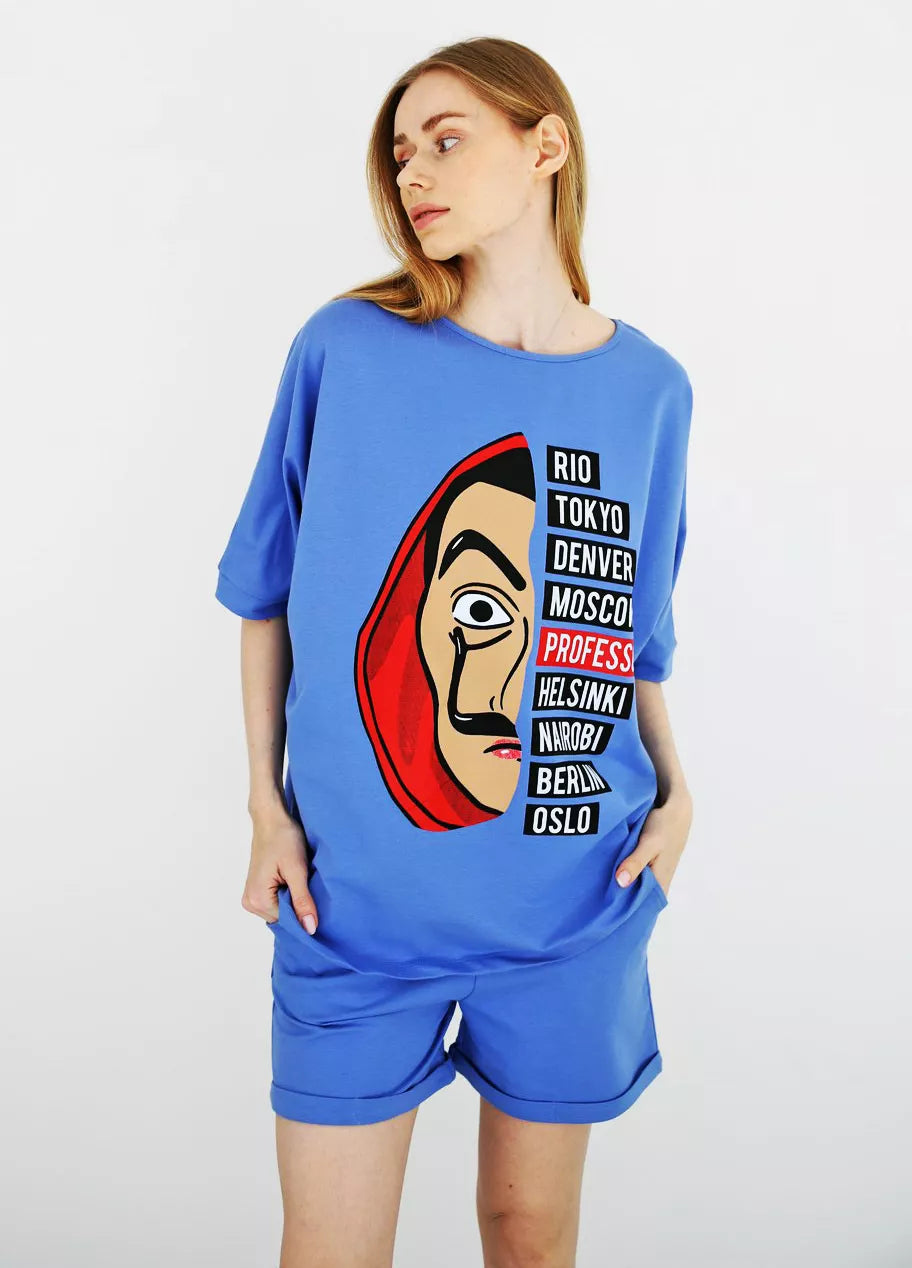 Zils sieviešu komplekts Vendetta