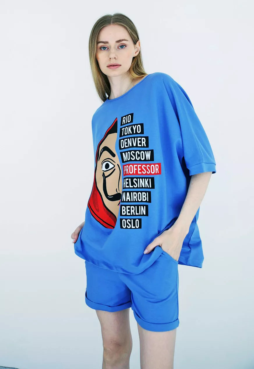 Zils sieviešu komplekts Vendetta