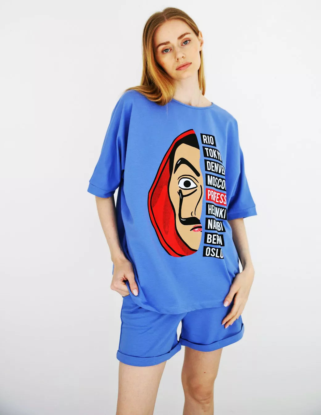 Zils sieviešu komplekts Vendetta