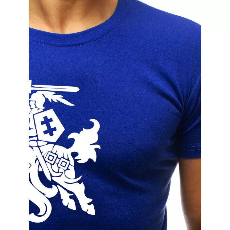 Zils vīriešu T-krekls VYTIS